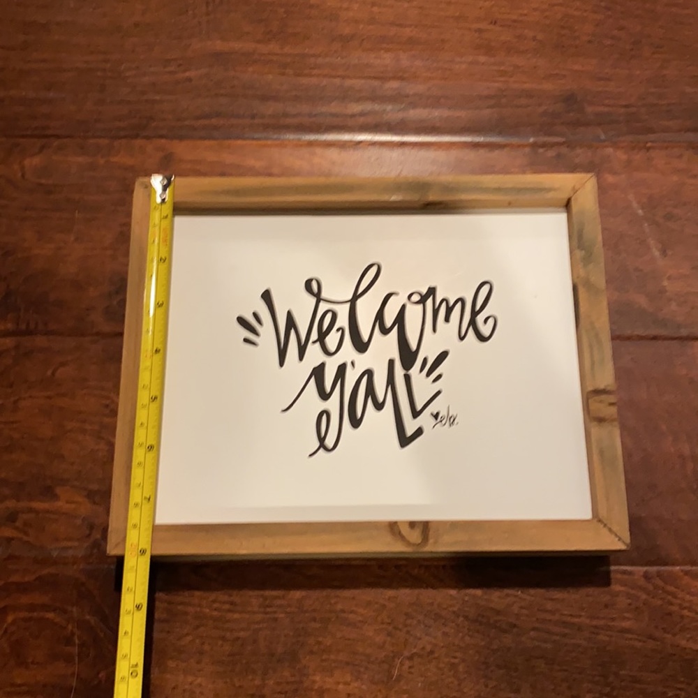 Welcome Y’all Sign - Picture 3 of 5